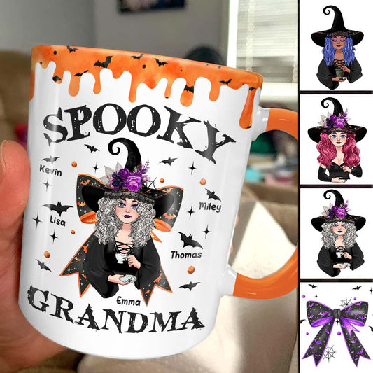 Spooky Any Title - Personalized Grandma Accent Mug