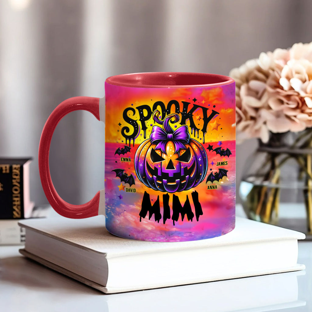 Spooky Grandma - Personalized Grandma Accent Mug