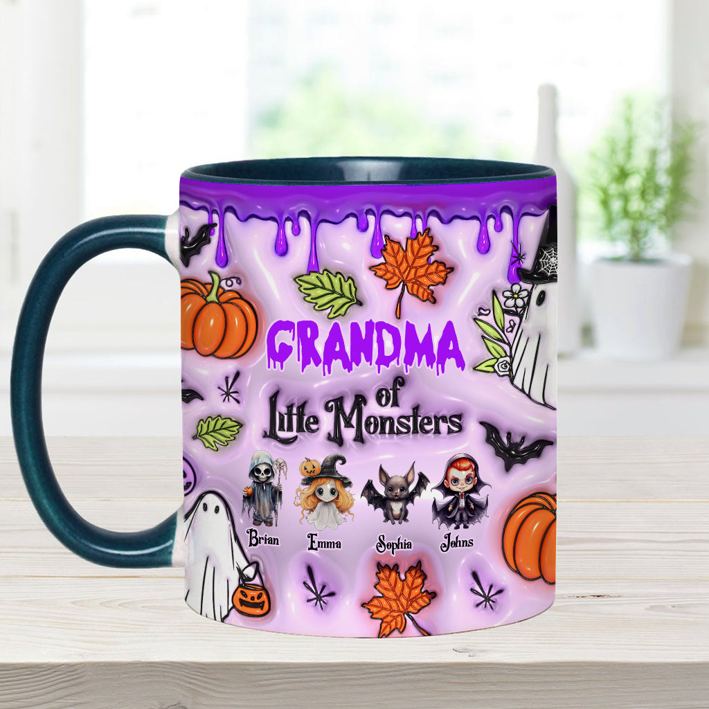 Oma der kleinen Monster – Personalisierte Tasse mit Oma-Akzent