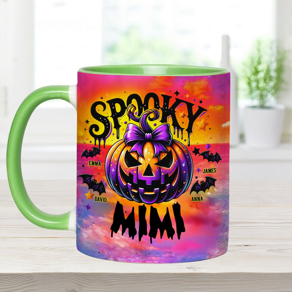 Spooky Grandma - Personalized Grandma Accent Mug
