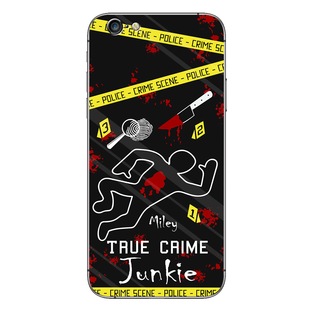 True Crime Junkie – Personalisierte Handyhülle
