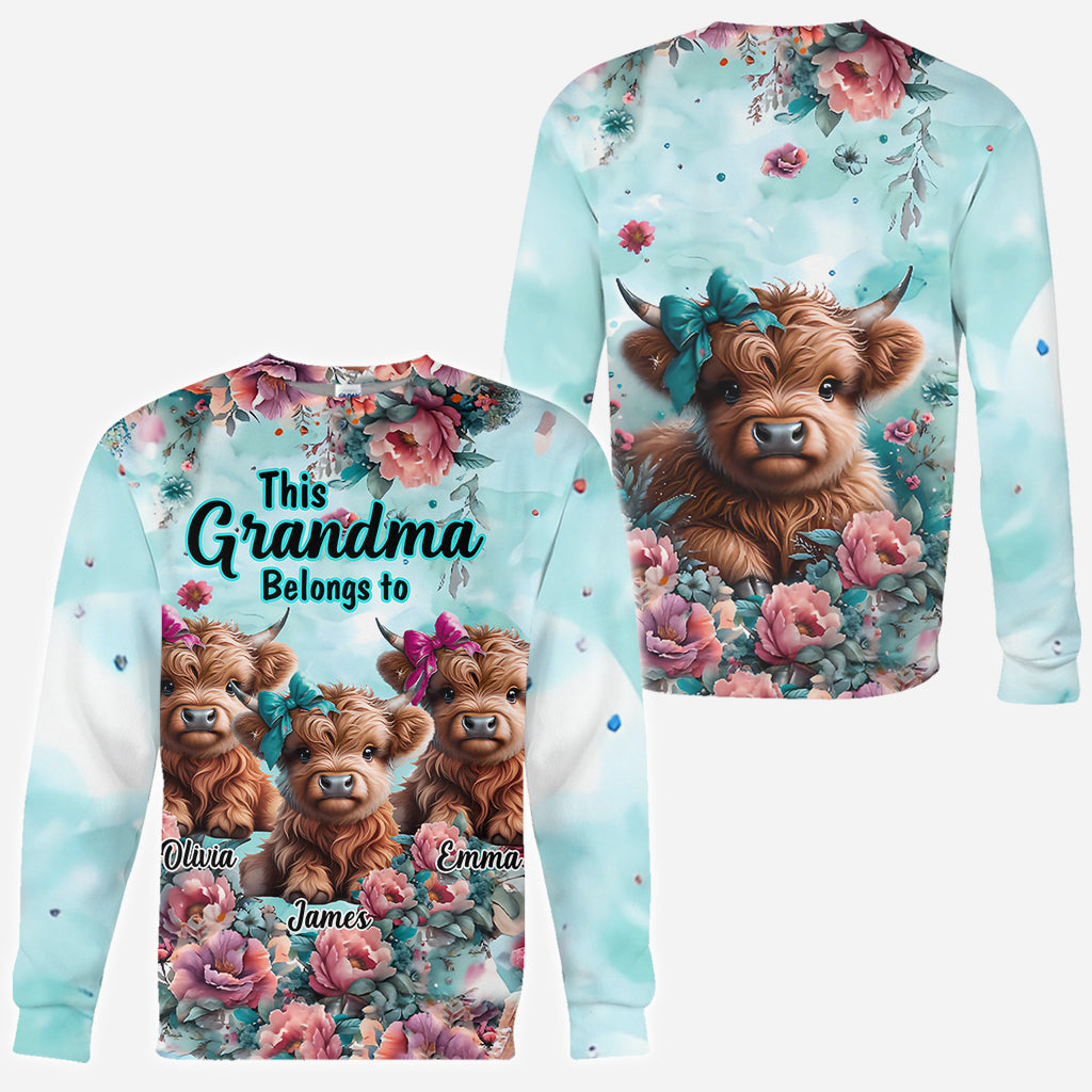 Dieses personalisierte T-Shirt gehört Oma