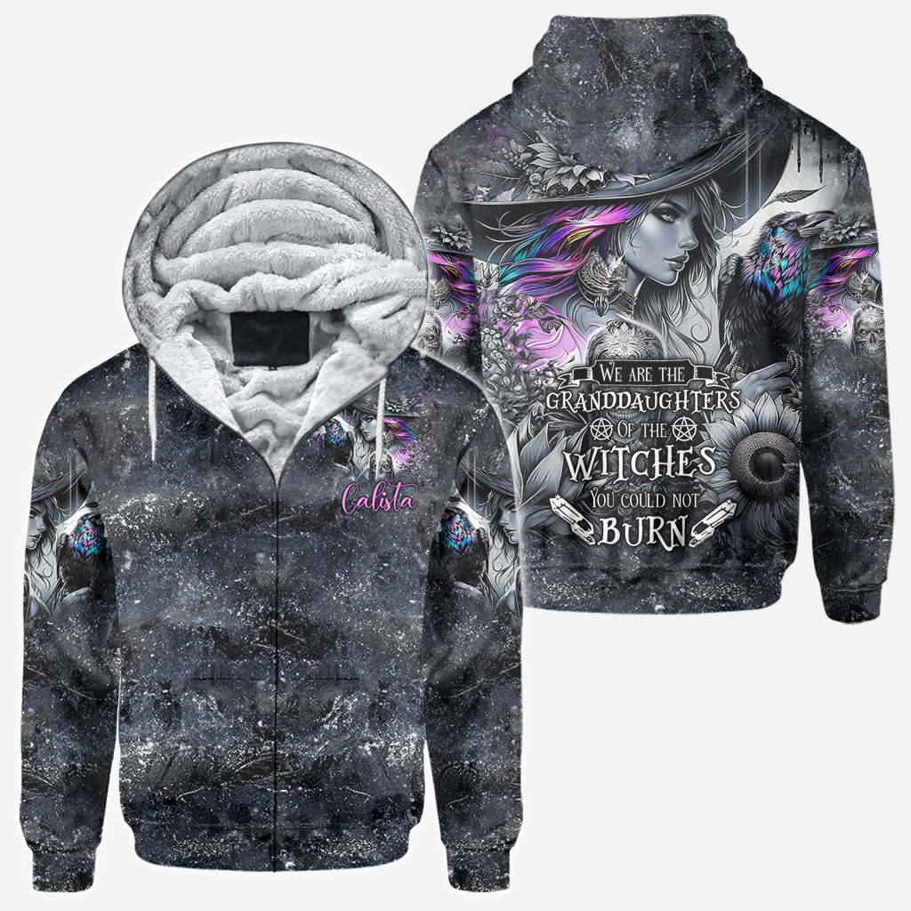 Flying High On Halloween Night - Personalized Witch All Over Shirt