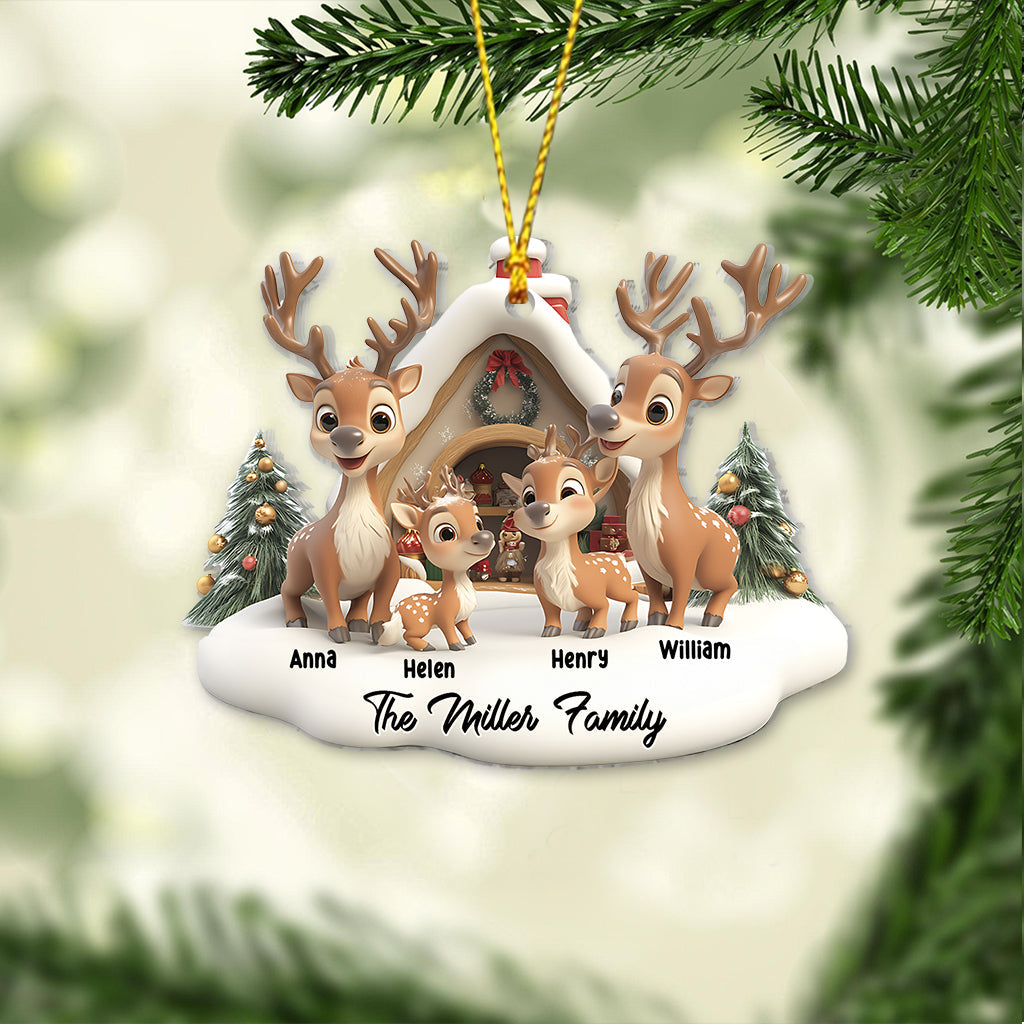 Rentierfamilie – Personalisierter Familienschmuck