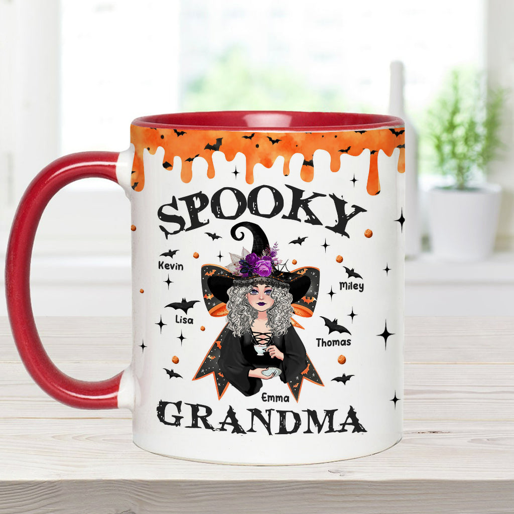 Spooky Any Title - Personalized Grandma Accent Mug