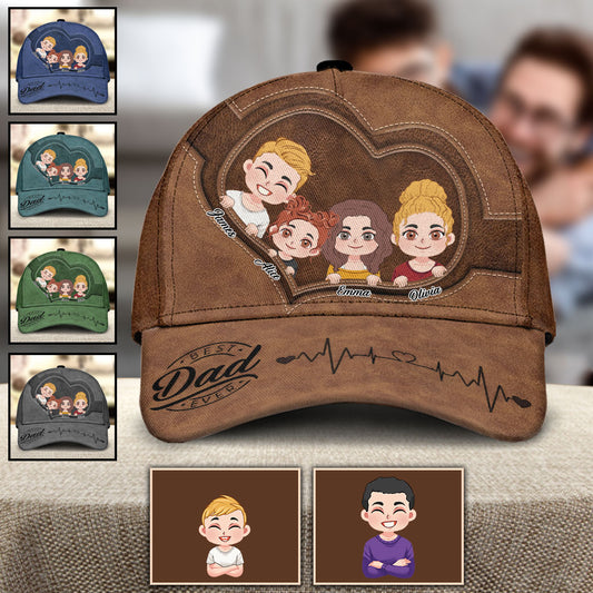 Best Dad Ever - Personalized Father Classic Cap