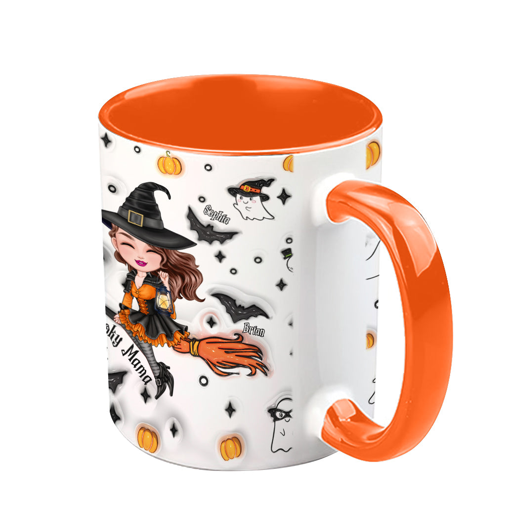Spooky Mom - Personalized Mother Accent Mug