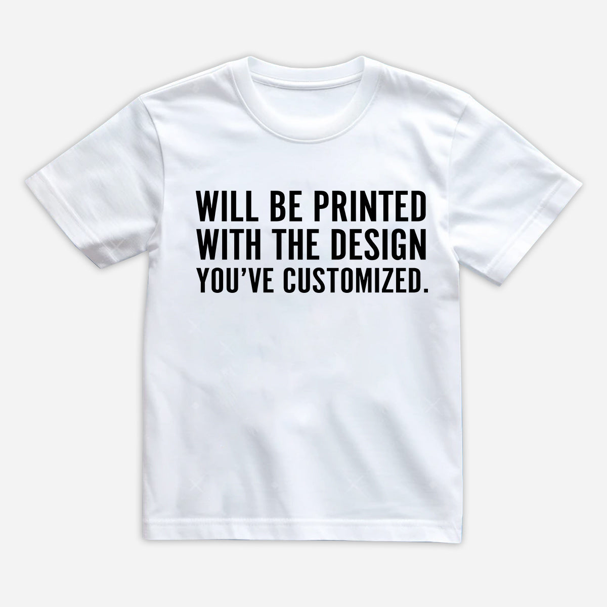 Wird mit dem von Ihnen gewählten Design bedruckt - Kinder-T-Shirt