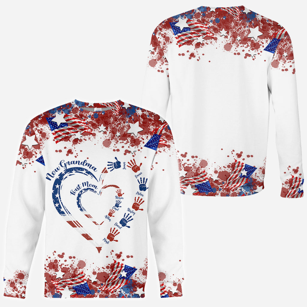 Erst Mama, jetzt Opa – personalisiertes Oma-Shirt