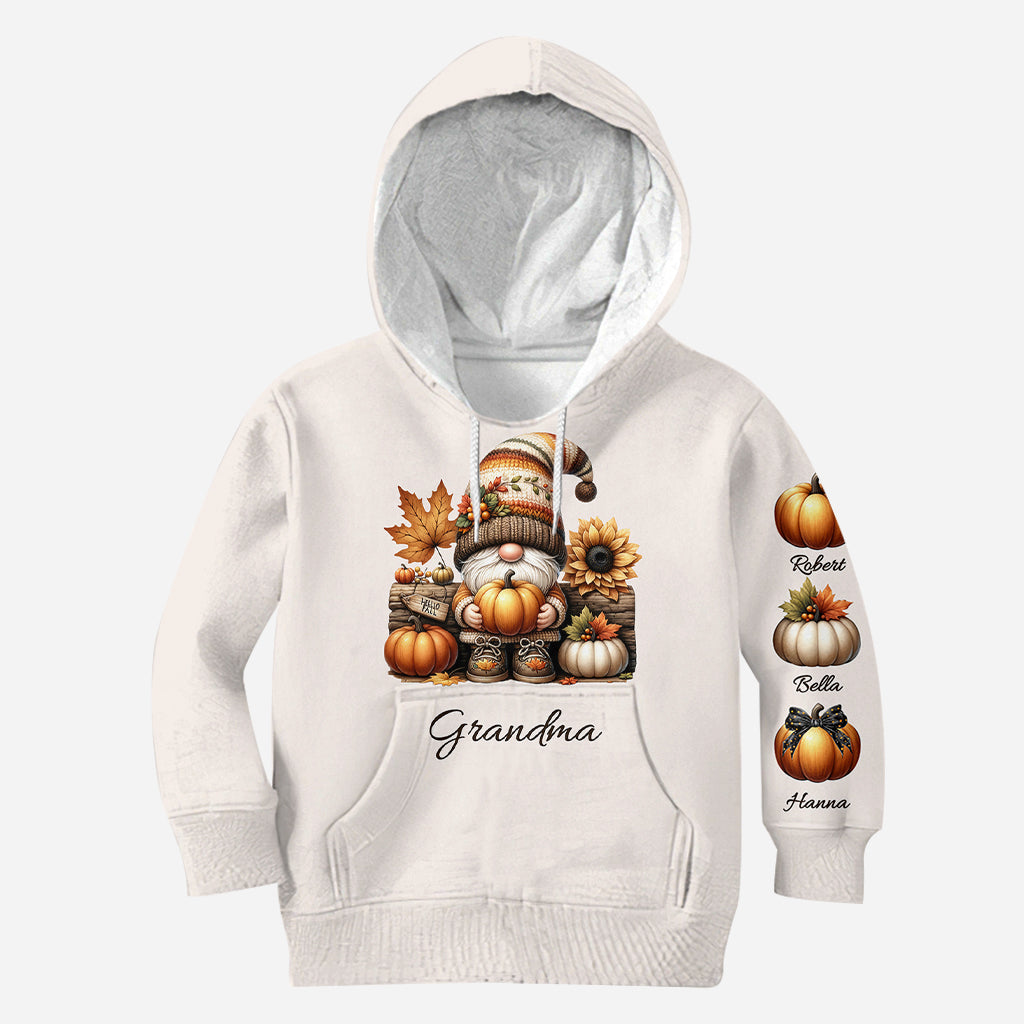 Grandma's Little Pumpkins - Personalized Grandma All Over Shirt
