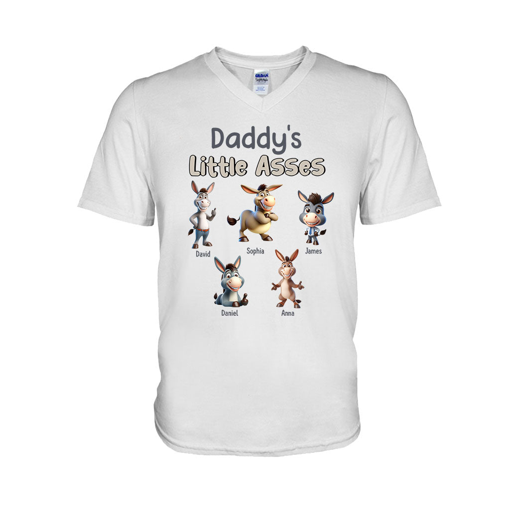 Daddy's Little Cuties - Personalized Father T-shirt And Hoodie