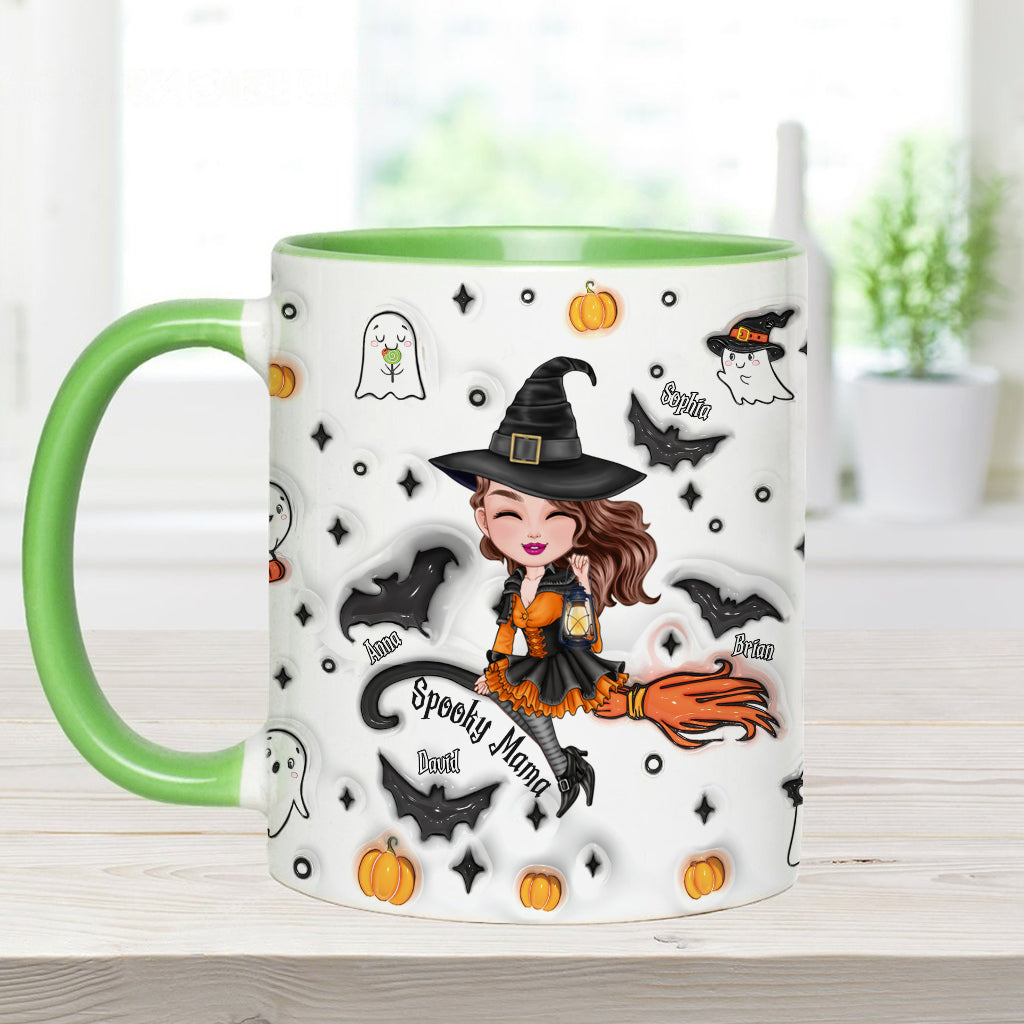 Spooky Mom - Personalized Mother Accent Mug