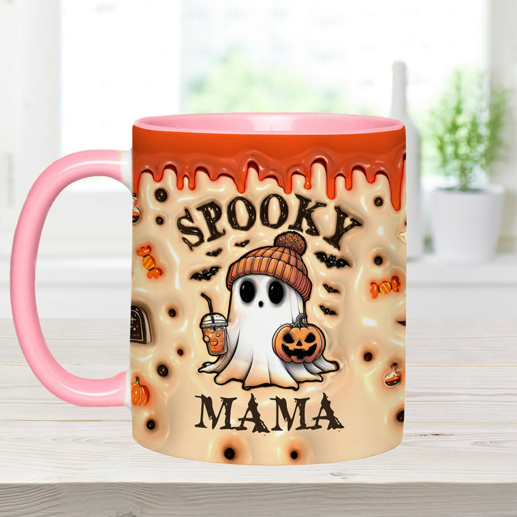 Halloween Boo Jee Mama - Personalized Mother Accent Mug