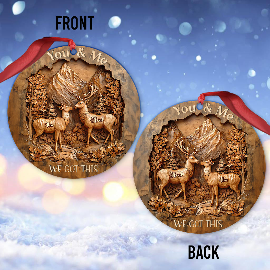 We Got This - Personalized Couple Ornament