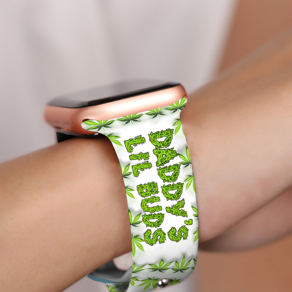 Dopest Dad Ever - Personalized Father Apple Watch Band