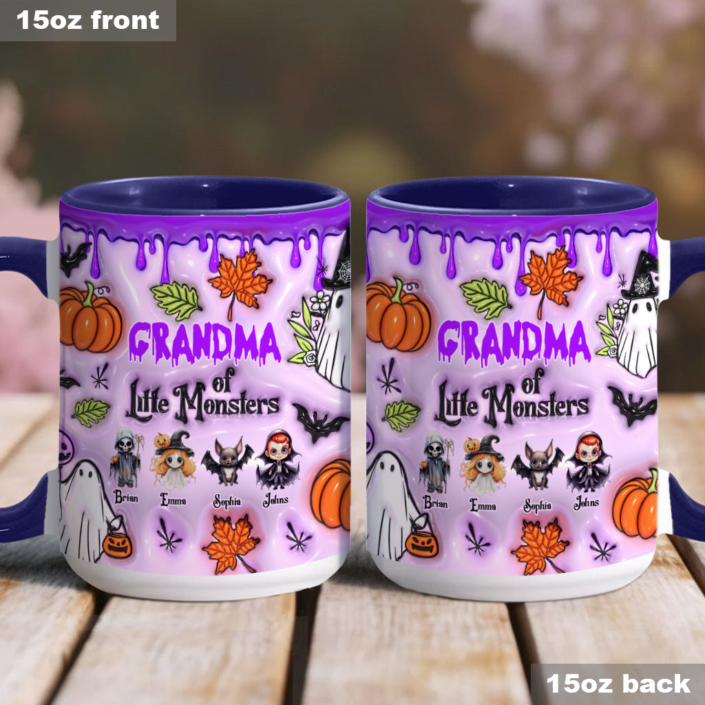 Oma der kleinen Monster – Personalisierte Tasse mit Oma-Akzent