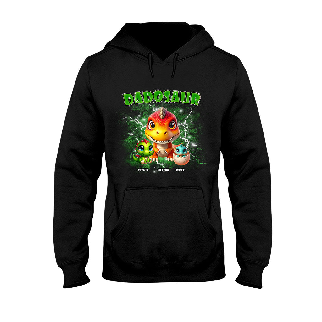 Dadosaur Thunder Bootleg - Personalized Father T-shirt And Hoodie