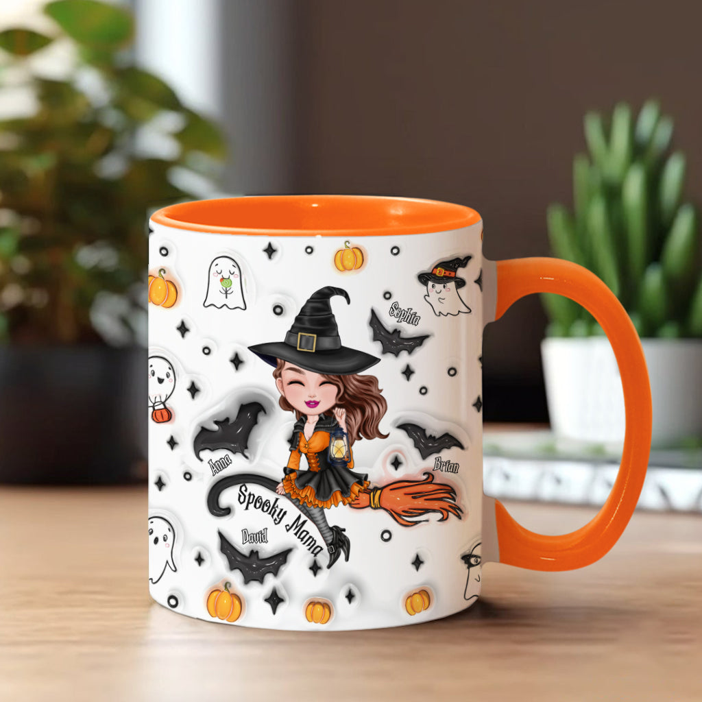 Spooky Mom - Personalized Mother Accent Mug