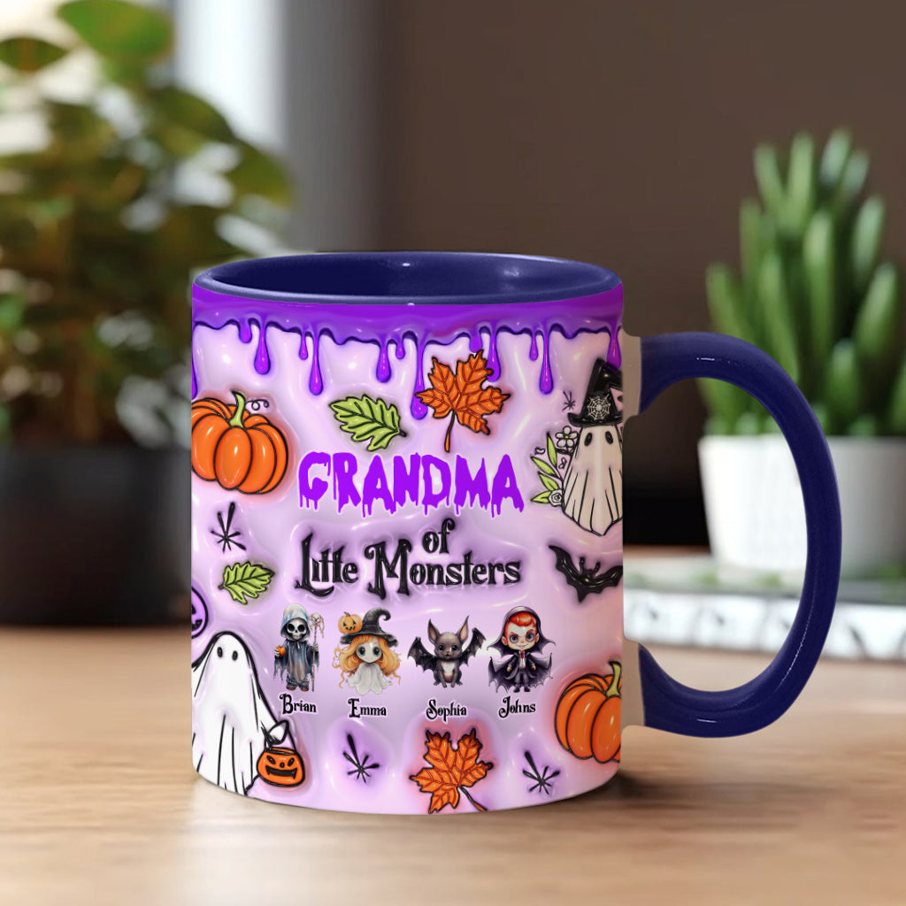 Oma der kleinen Monster – Personalisierte Tasse mit Oma-Akzent
