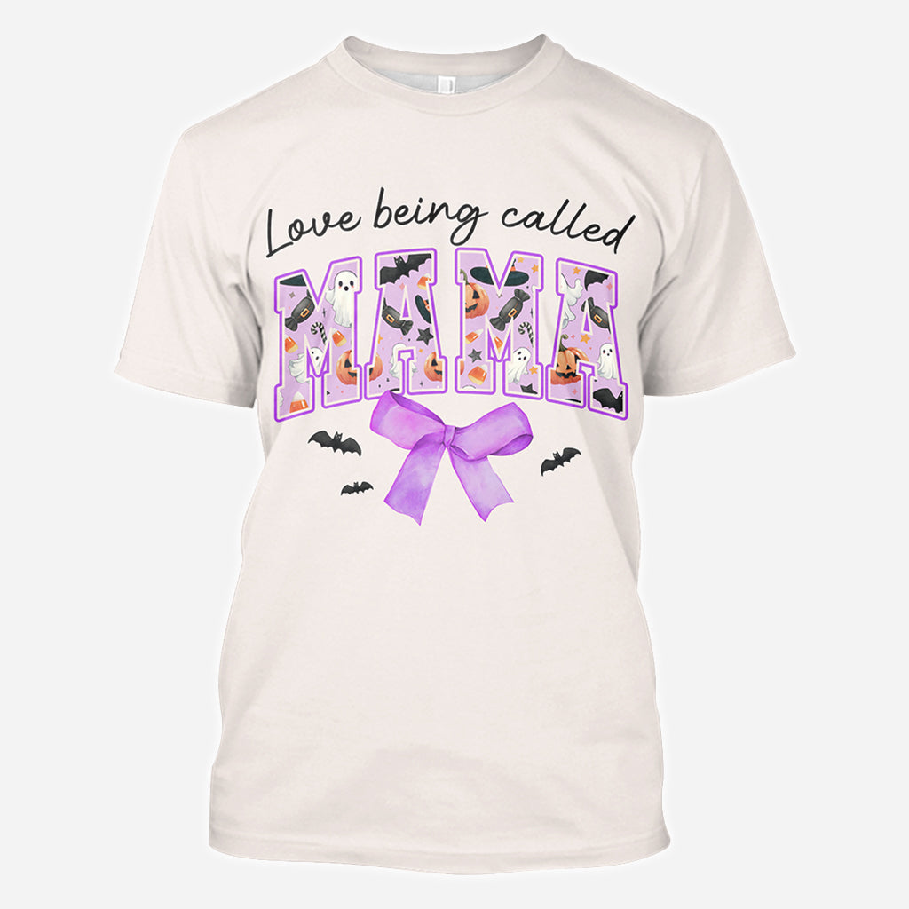 Coquette Halloween Mama - Personalized Mother All Over Shirt