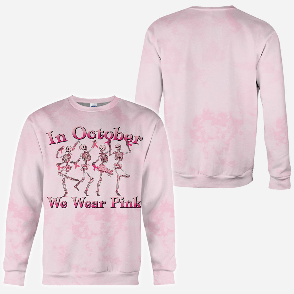 Im Oktober tragen wir Pink – personalisiertes T-Shirt zur Sensibilisierung für Brustkrebs