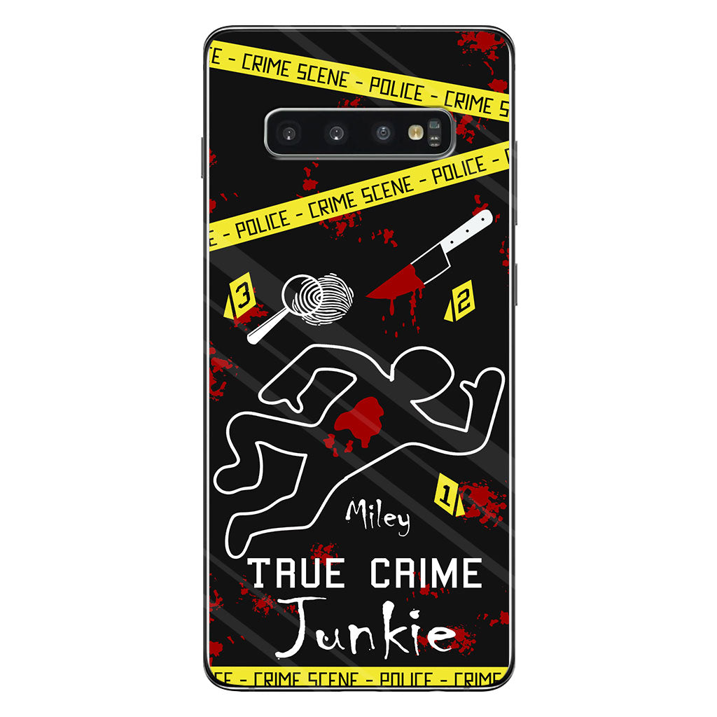 True Crime Junkie – Personalisierte Handyhülle