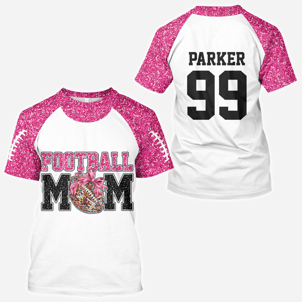 Football Mom Croquette - Personalisiertes Football-Shirt