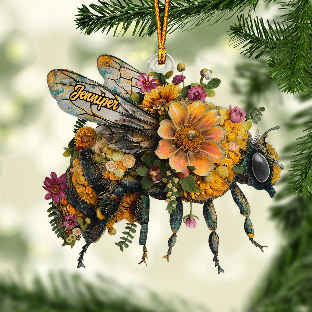 Abeilles - Ornement abeille personnalisé en forme de abeille