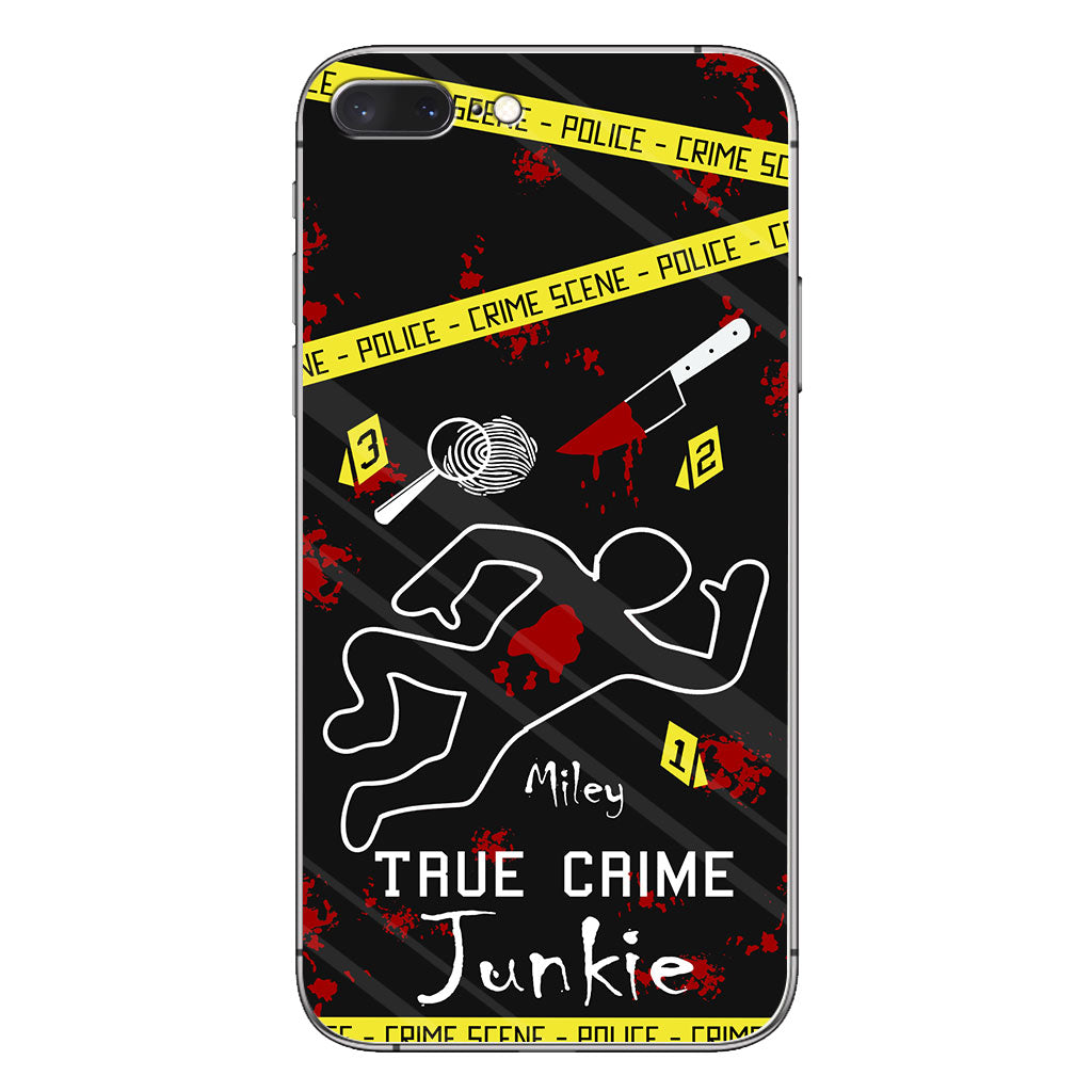 True Crime Junkie – Personalisierte Handyhülle
