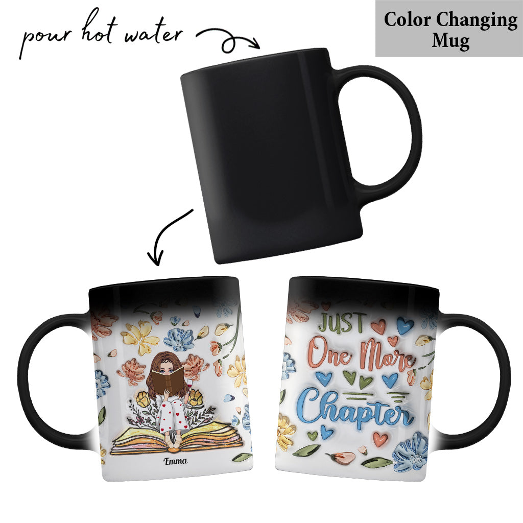 Just A Girl Who Loves Books - Personalized Book Mug