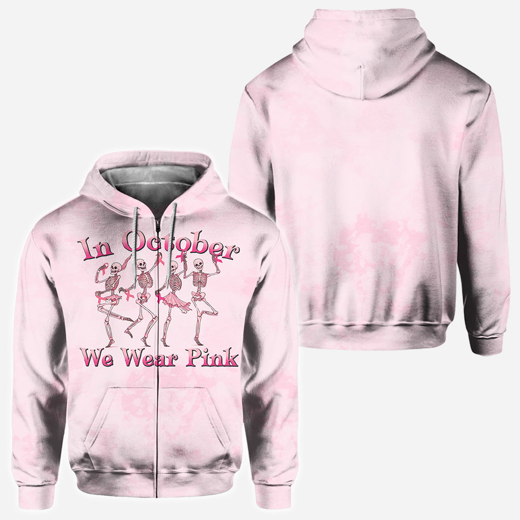 Im Oktober tragen wir Pink – personalisiertes T-Shirt zur Sensibilisierung für Brustkrebs
