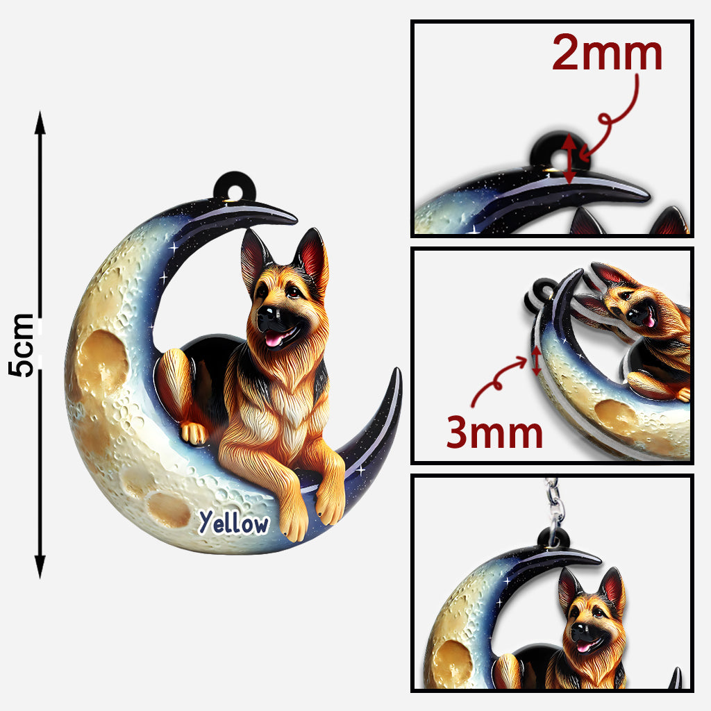 J'aime mon chien - Porte-clés personnalisé pour chien