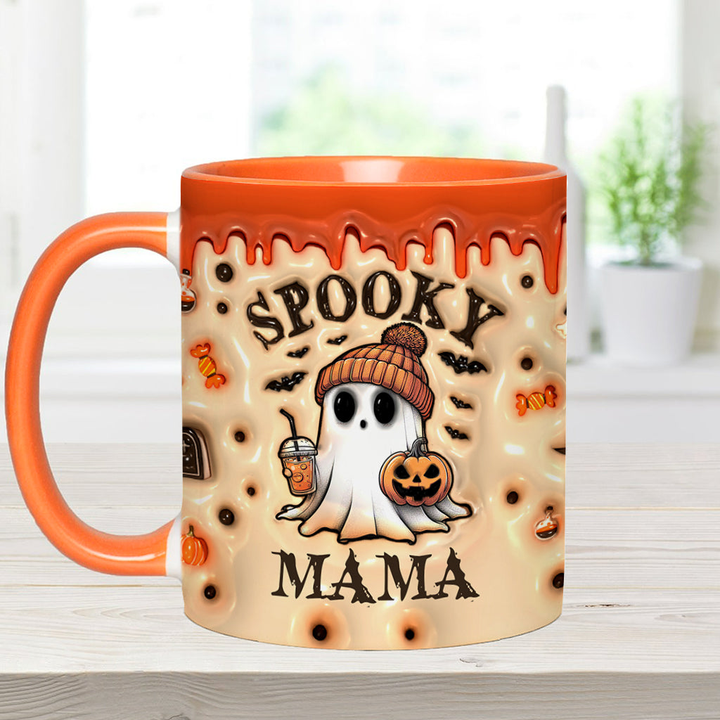 Halloween Boo Jee Mama - Personalized Mother Accent Mug