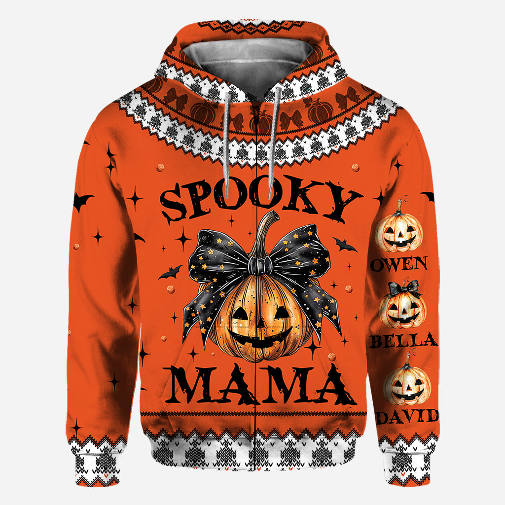 Spooky Mama - Personalized Mother All Over Shirt