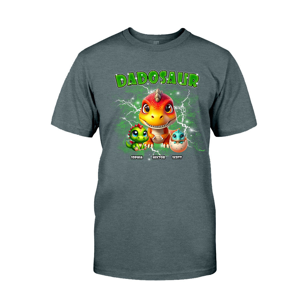 Dadosaur Thunder Bootleg - Personalized Father T-shirt And Hoodie