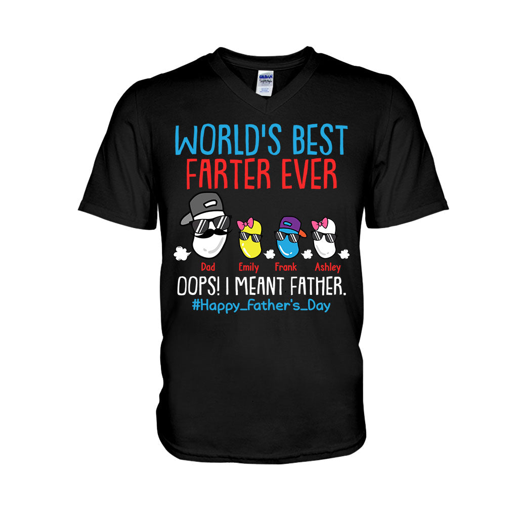 World's Best Farter Ever I Mean Father - Personalized Father T-shirt And Hoodie