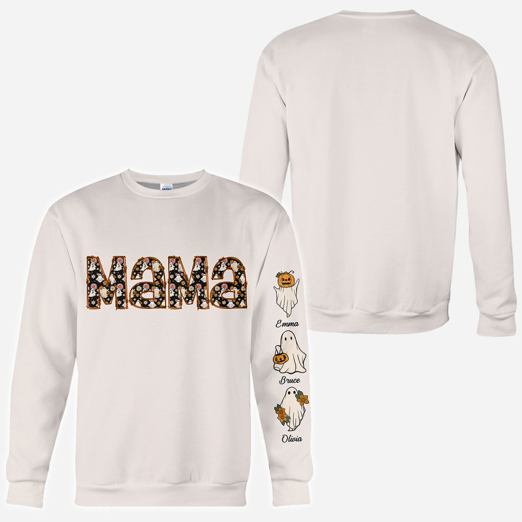 Spooky Mama Grandma - Personalized Mother All Over Shirt