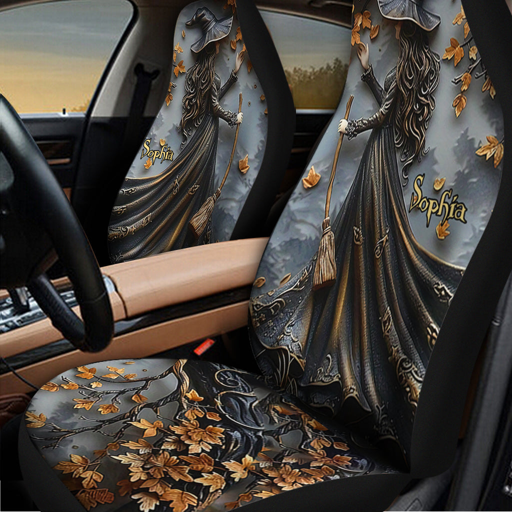 Beautiful Witch - Personalized Witch Seat Covers