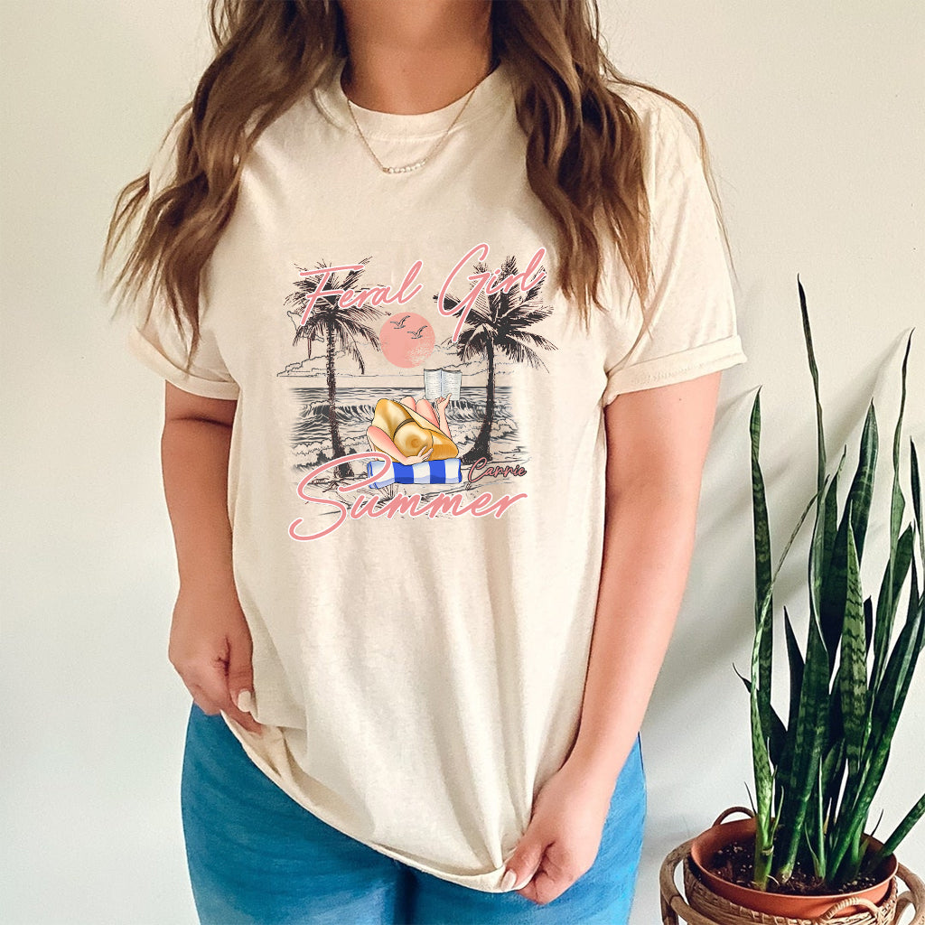 Feral Girl – Personalisiertes T-Shirt und Hoodie für Meeresliebhaberinnen