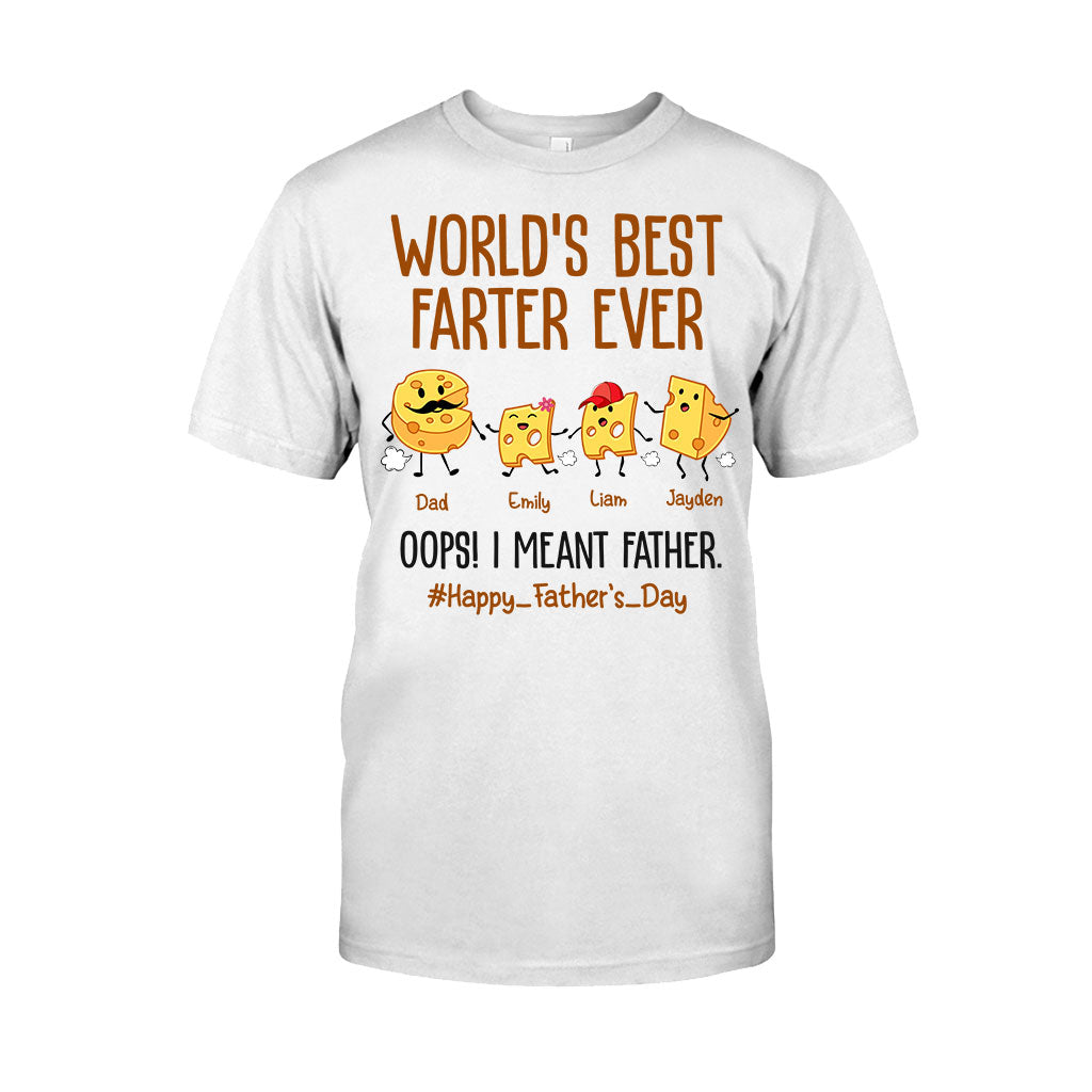 World's Best Farter Funny Cheese - Personalized Father T-shirt And Hoodie
