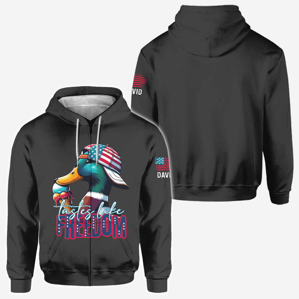 Goût de liberté - T-shirt de chasse personnalisé