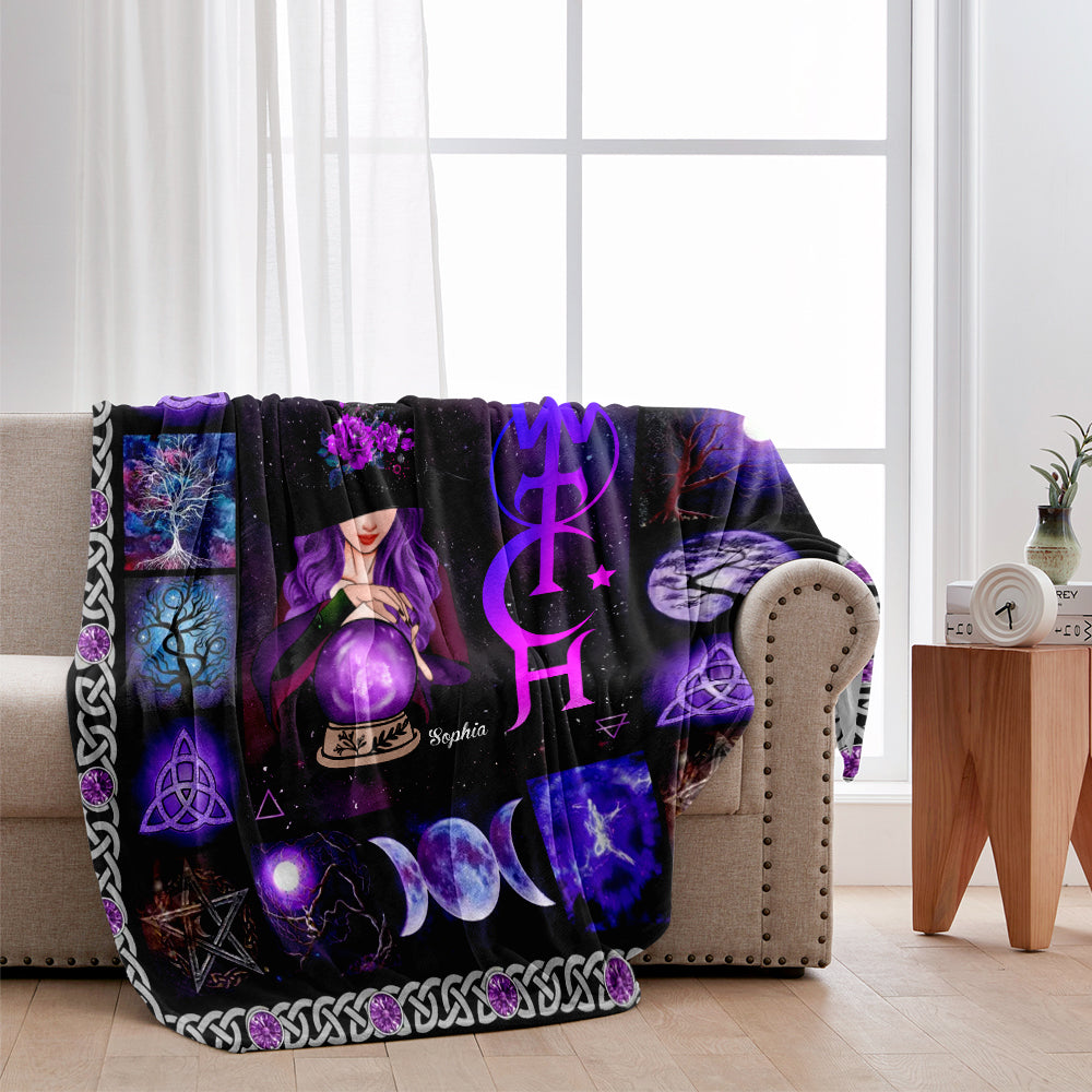 Wicked Witch - Personalized Witch Blanket