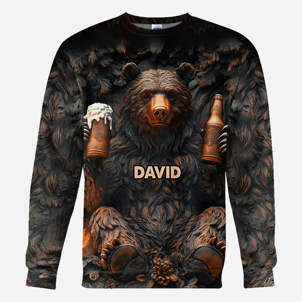 Ich hasse Menschen – Personalisiertes Camping-T-Shirt