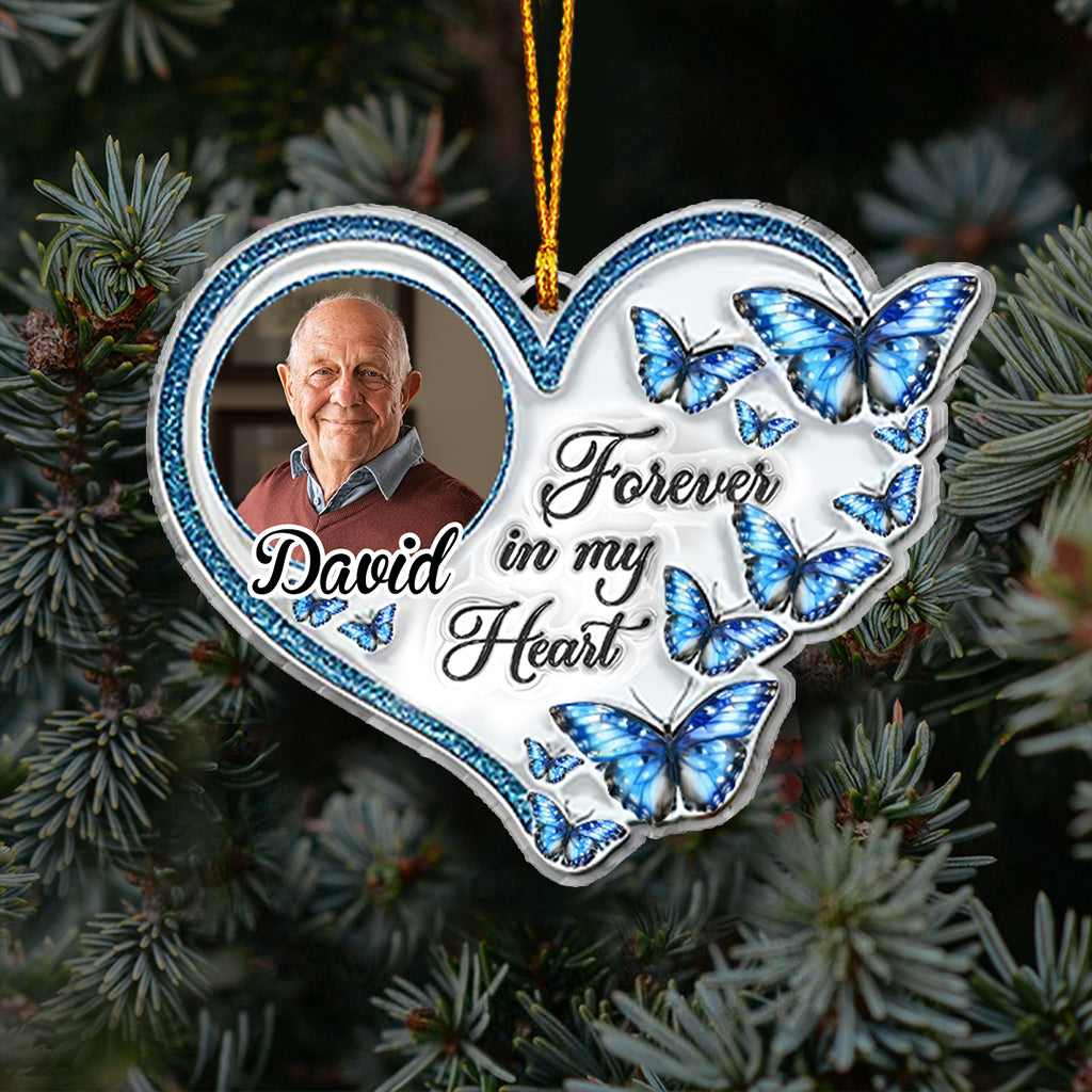Forever In My Heart - Personalized Memorial Ornament