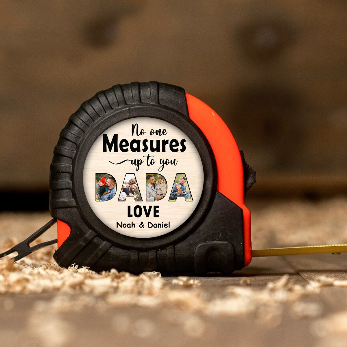 Mommy/ Daddy/ Mom/ Dad.... - Personalized Father Measure Tape