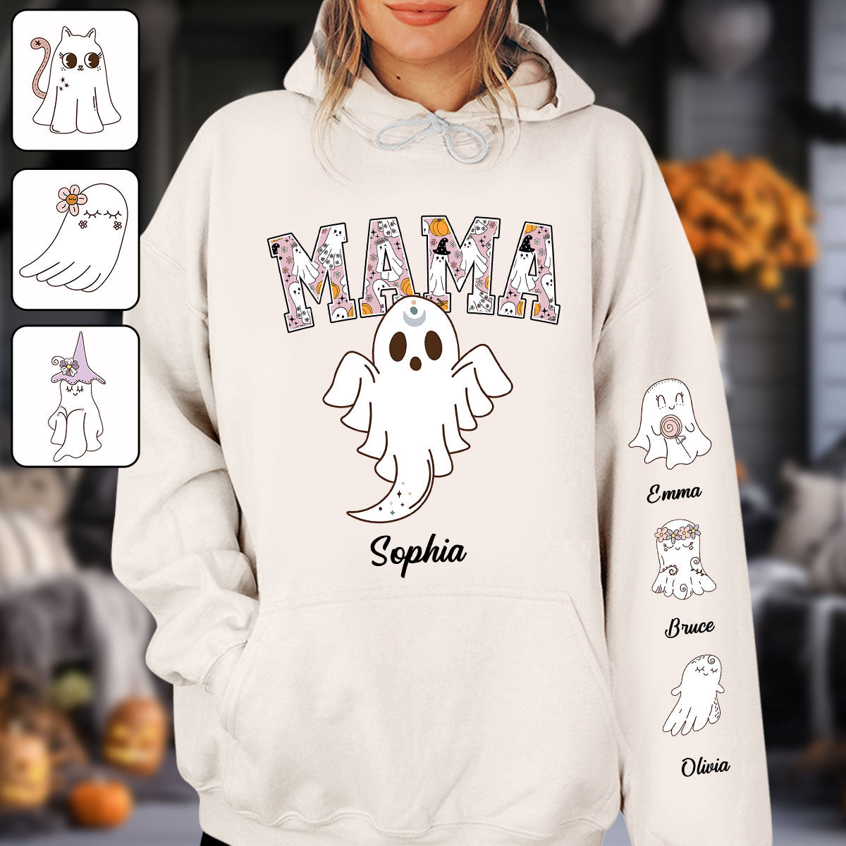 Spooky Mama - Personalized Mother All Over Shirt