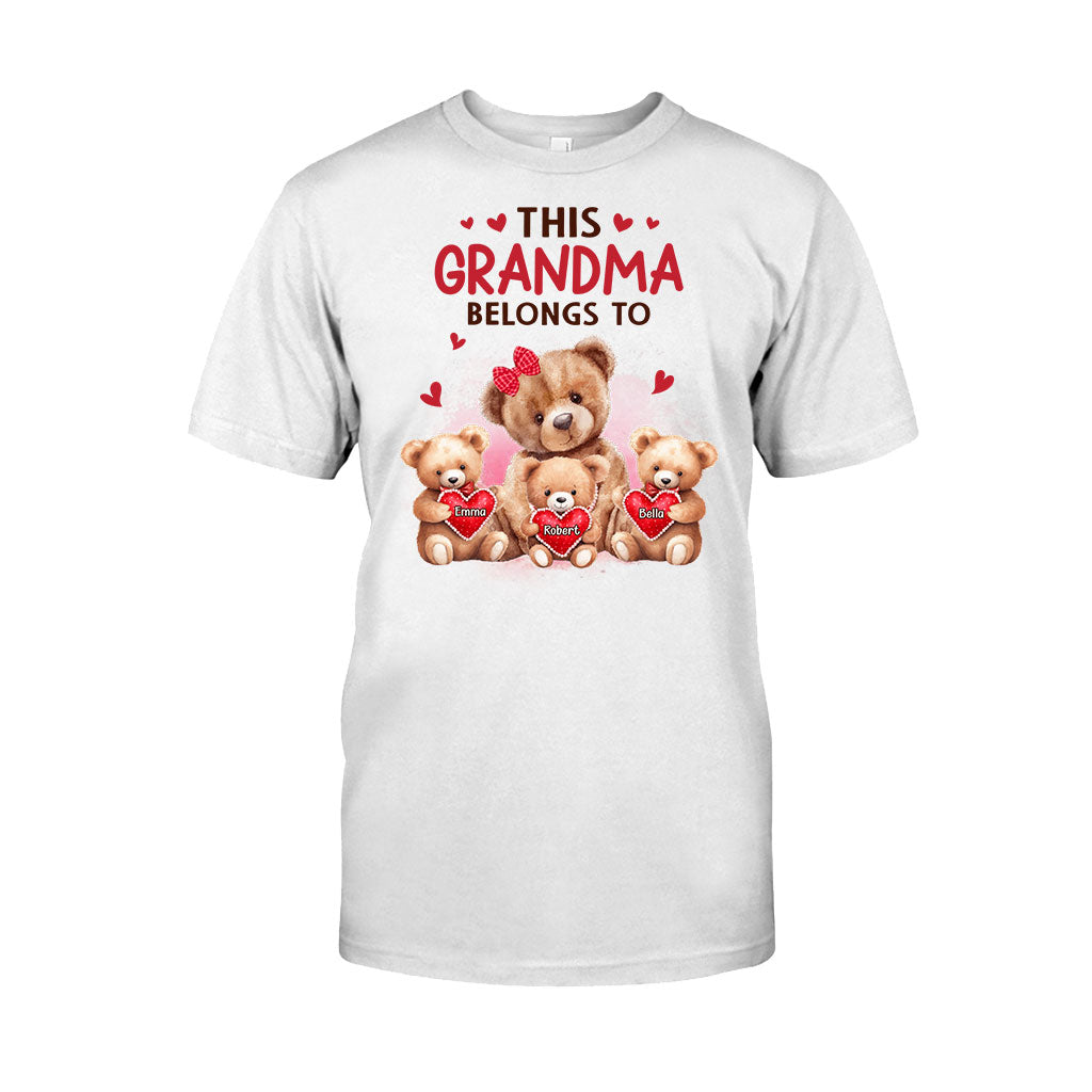 This Grandma Belongs To - Personalized Grandma T-shirt And Hoodie
