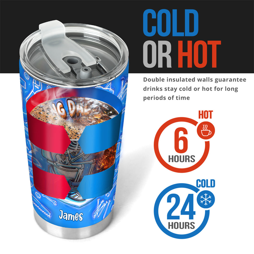 Doing Dad Shit - Personalized Father Tumbler