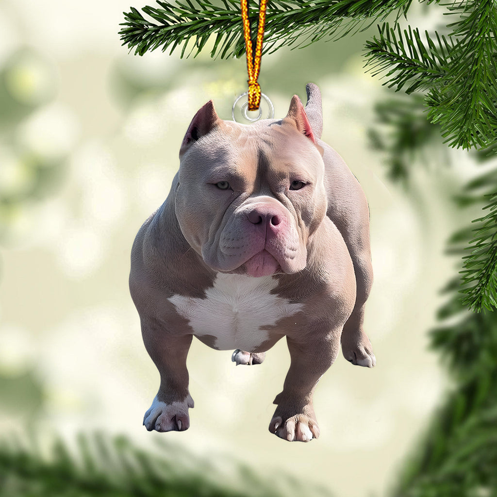 Ornement photo personnalisé - Ornement de chien sur mesure