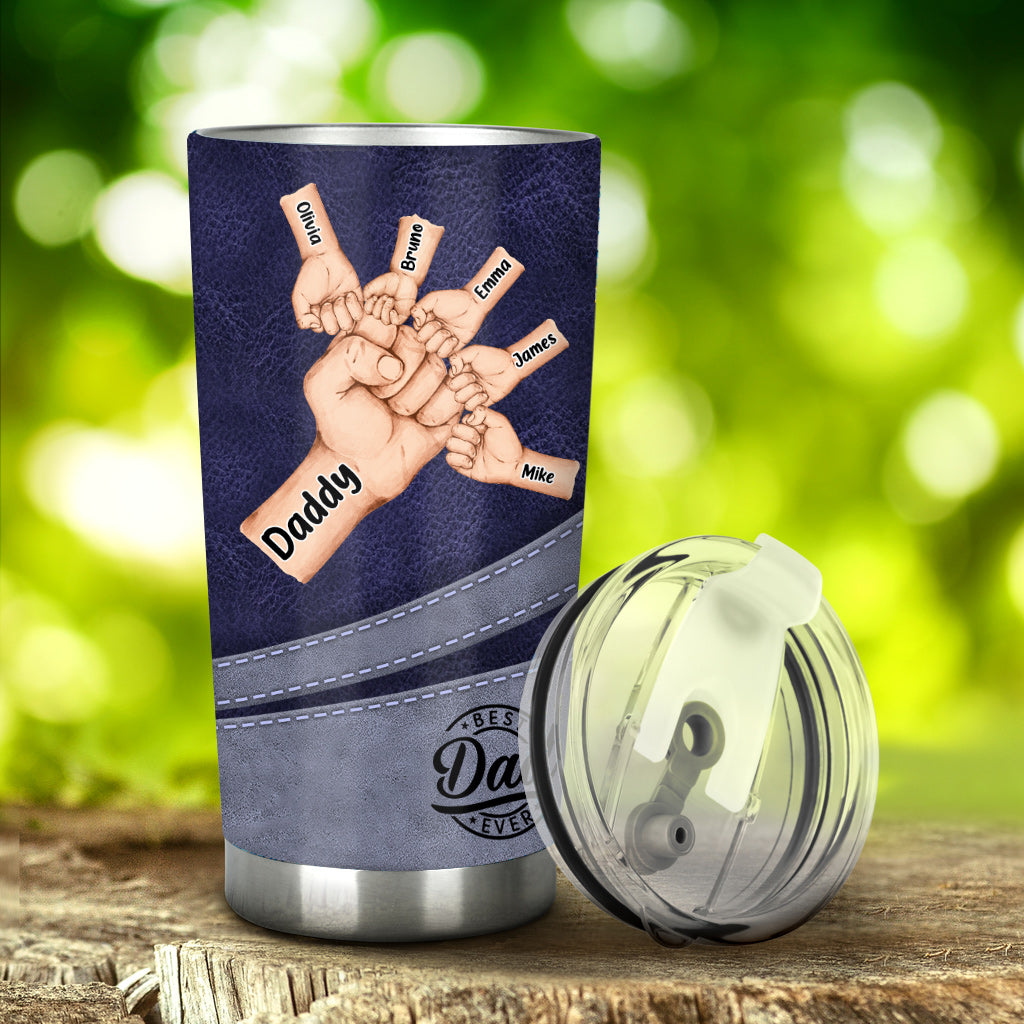 Best Dad Ever - Personalized Father Tumbler
